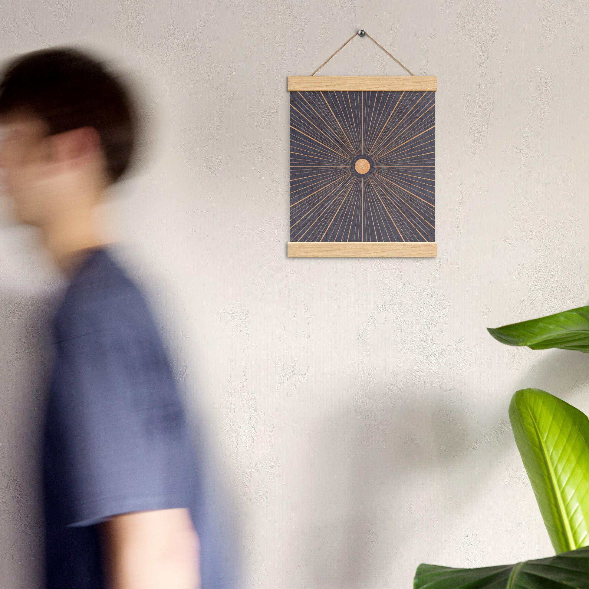 Póster con colgador Sol Naciente - Entropía Divina