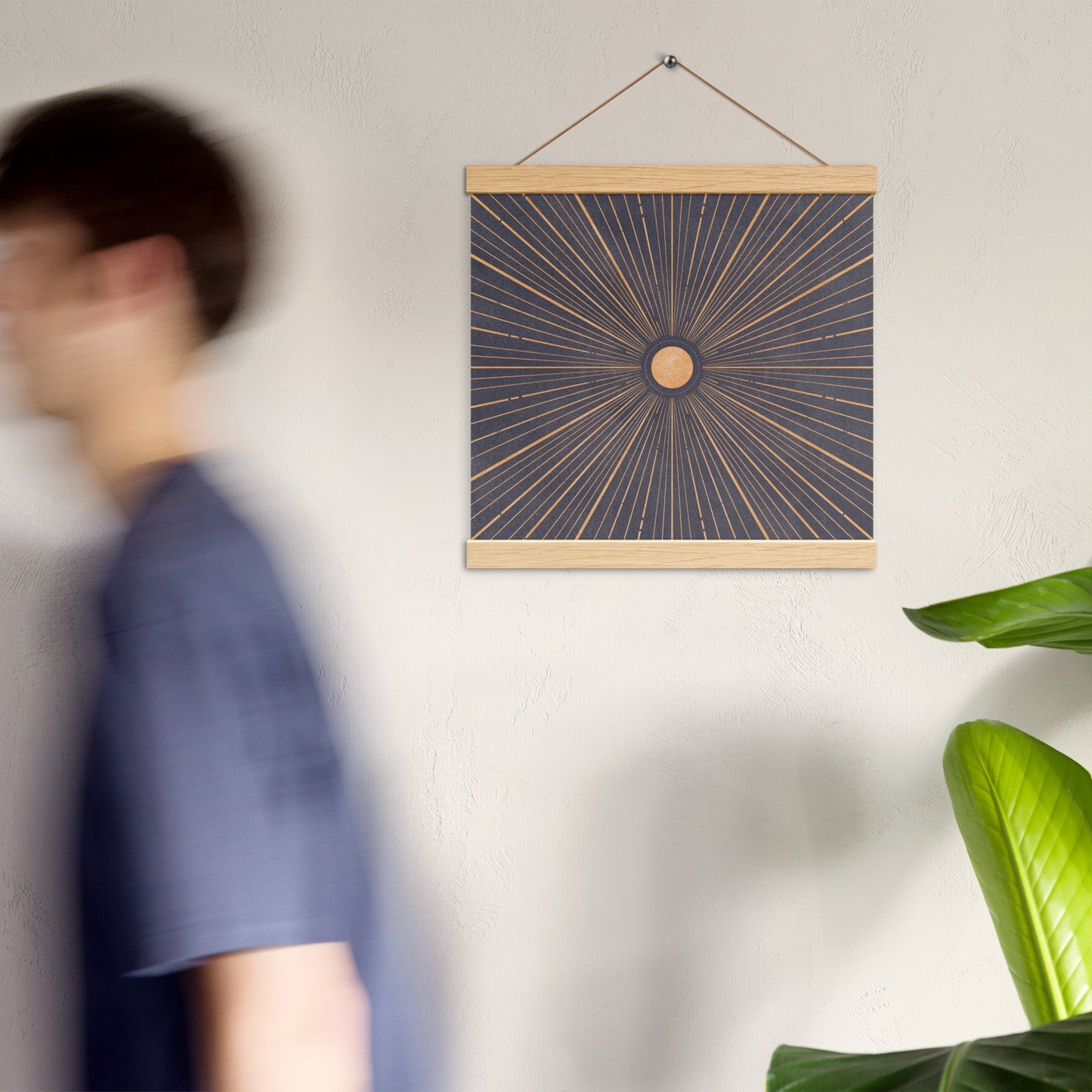 Póster con colgador Sol Naciente - Entropía Divina