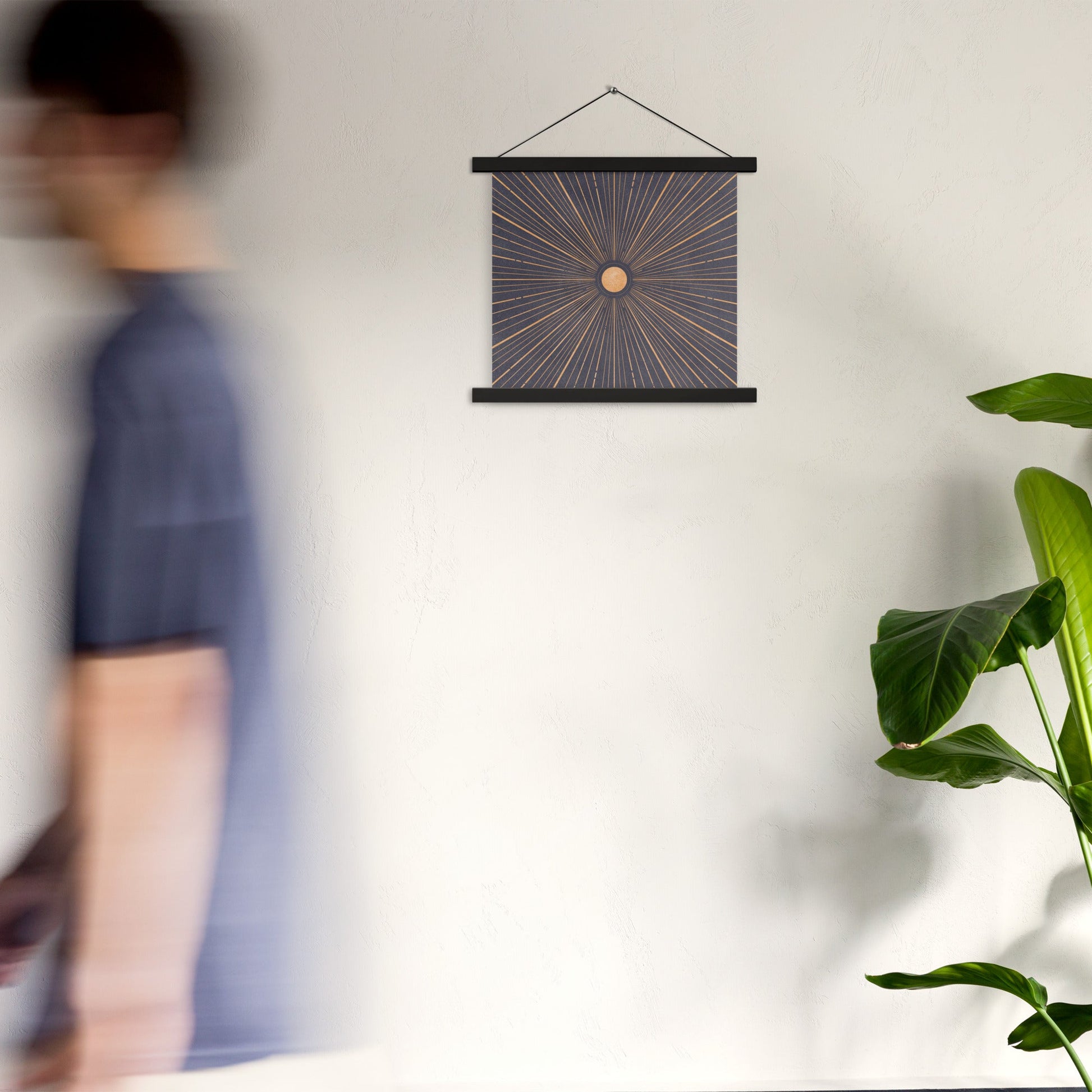 Póster con colgador Sol Naciente - Entropía Divina