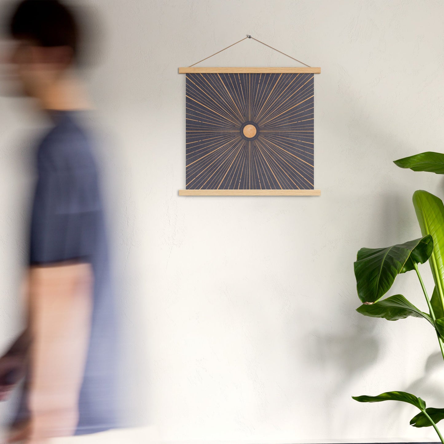Póster con colgador Sol Naciente - Entropía Divina