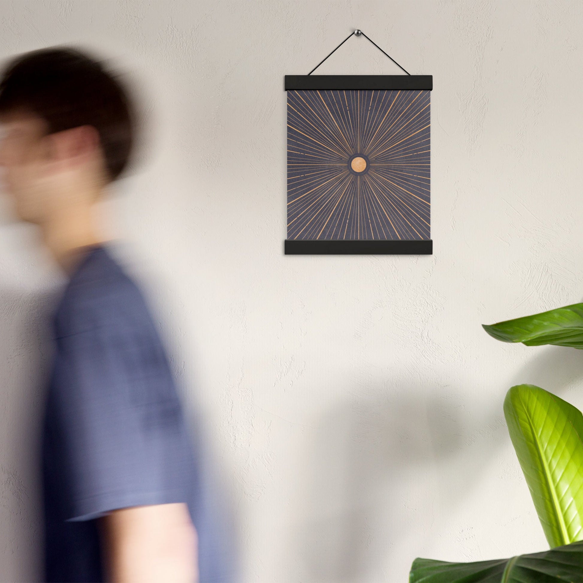 Póster con colgador Sol Naciente - Entropía Divina