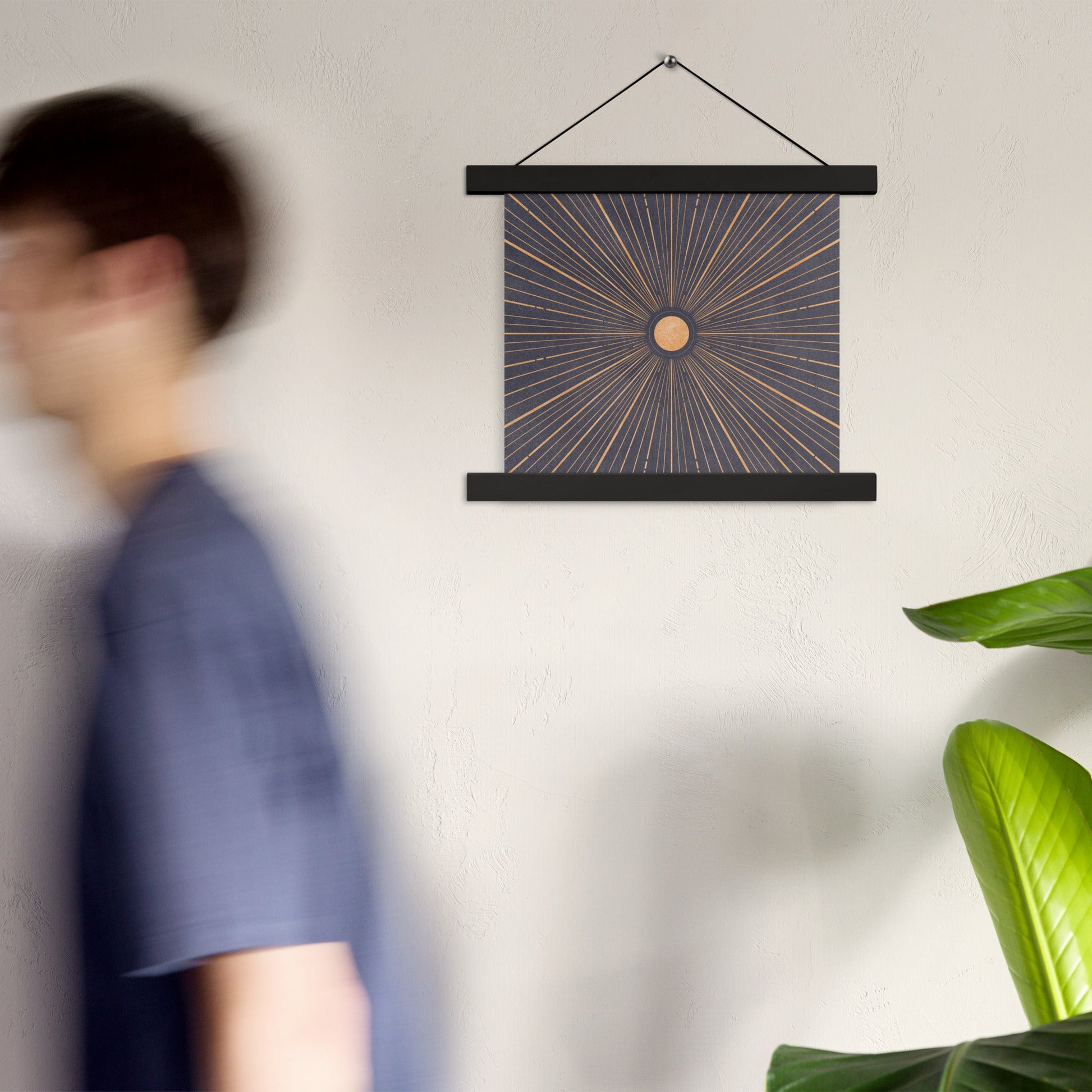 Póster con colgador Sol Naciente - Entropía Divina
