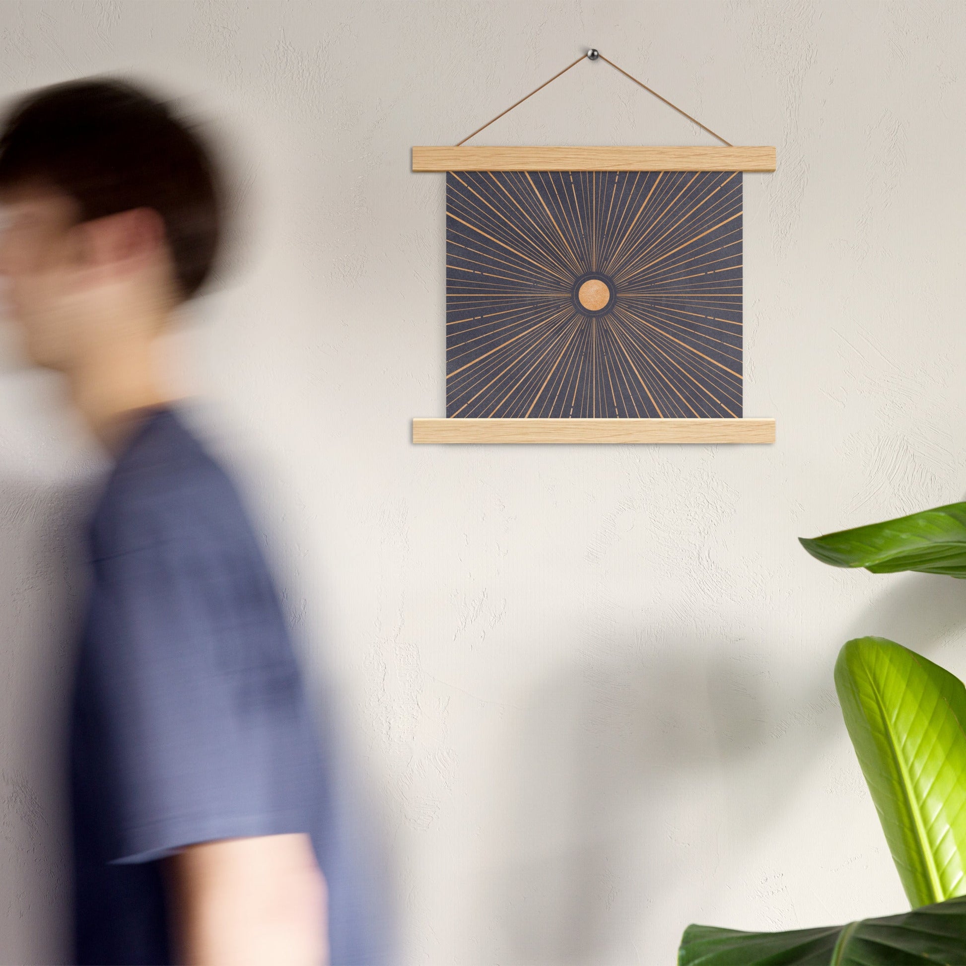 Póster con colgador Sol Naciente - Entropía Divina