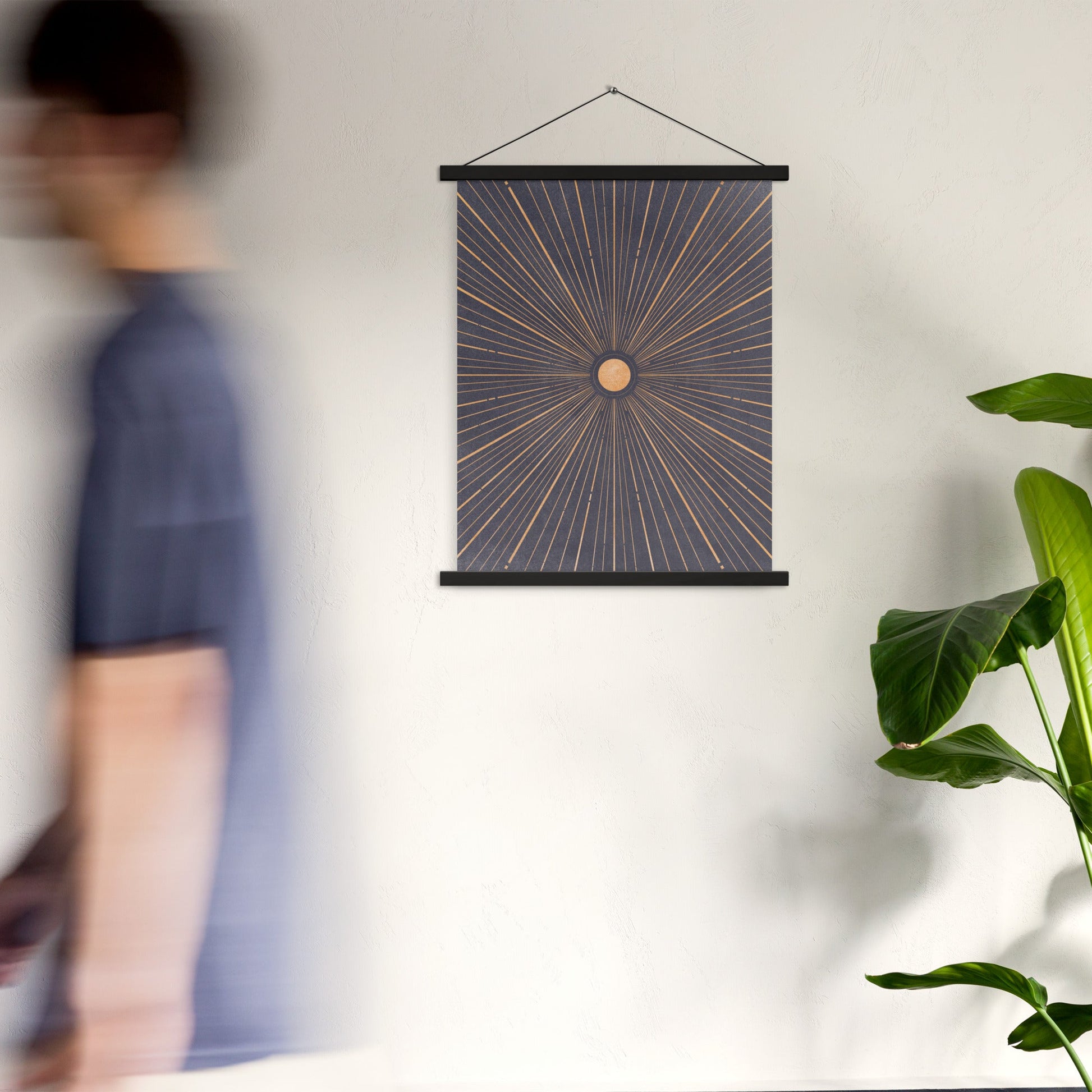 Póster con colgador Sol Naciente - Entropía Divina