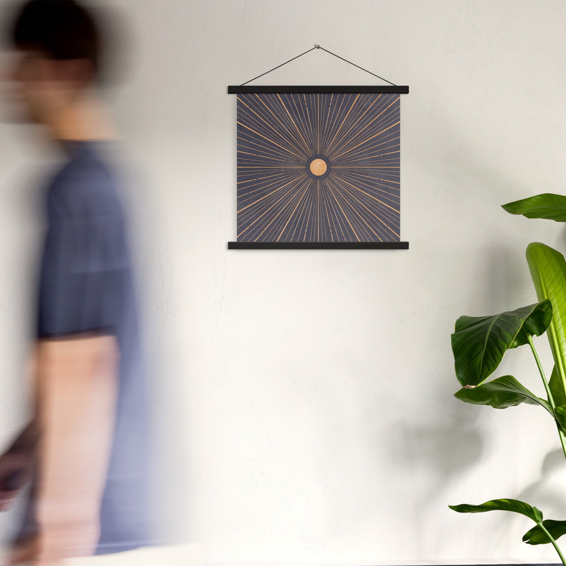 Póster con colgador Sol Naciente - Entropía Divina