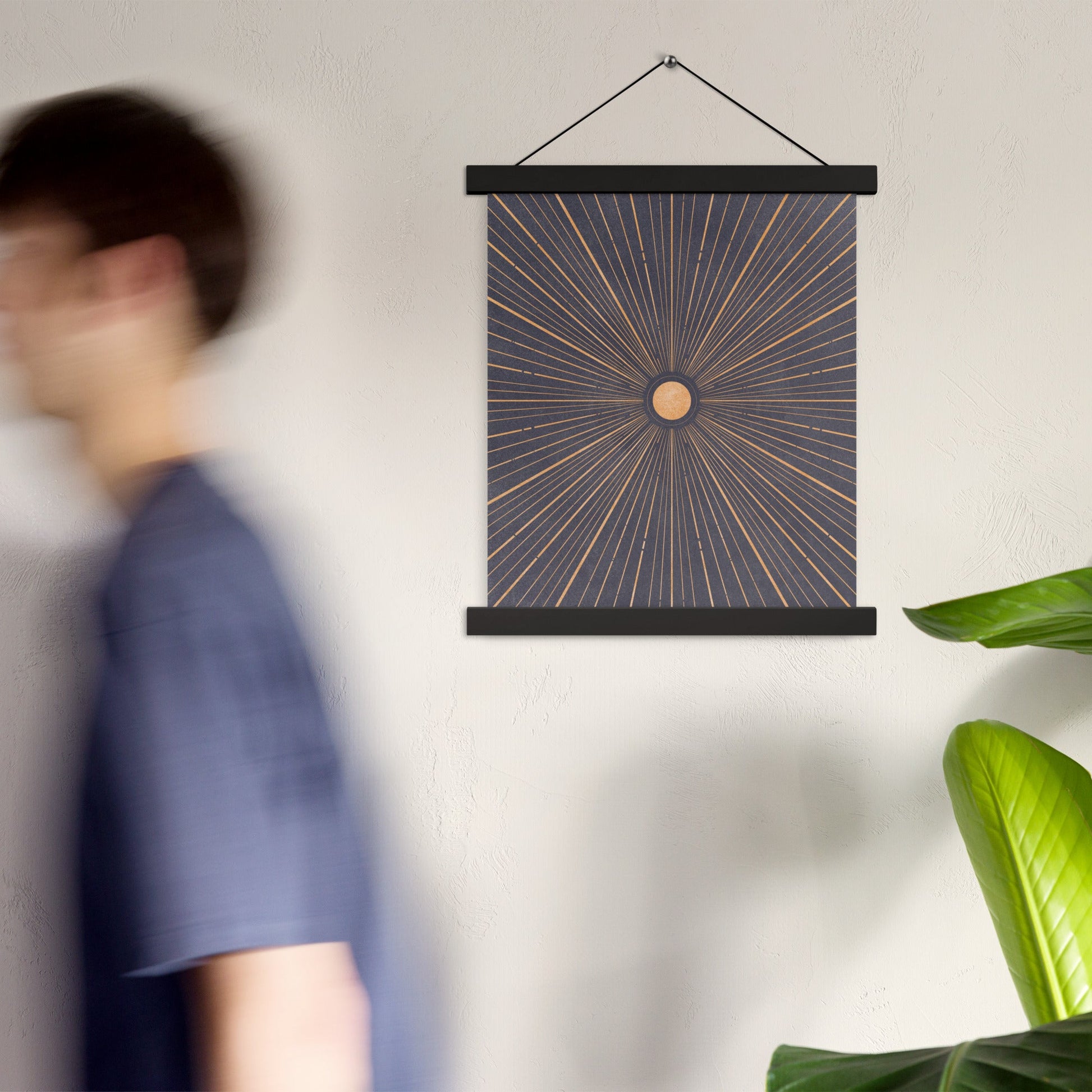 Póster con colgador Sol Naciente - Entropía Divina