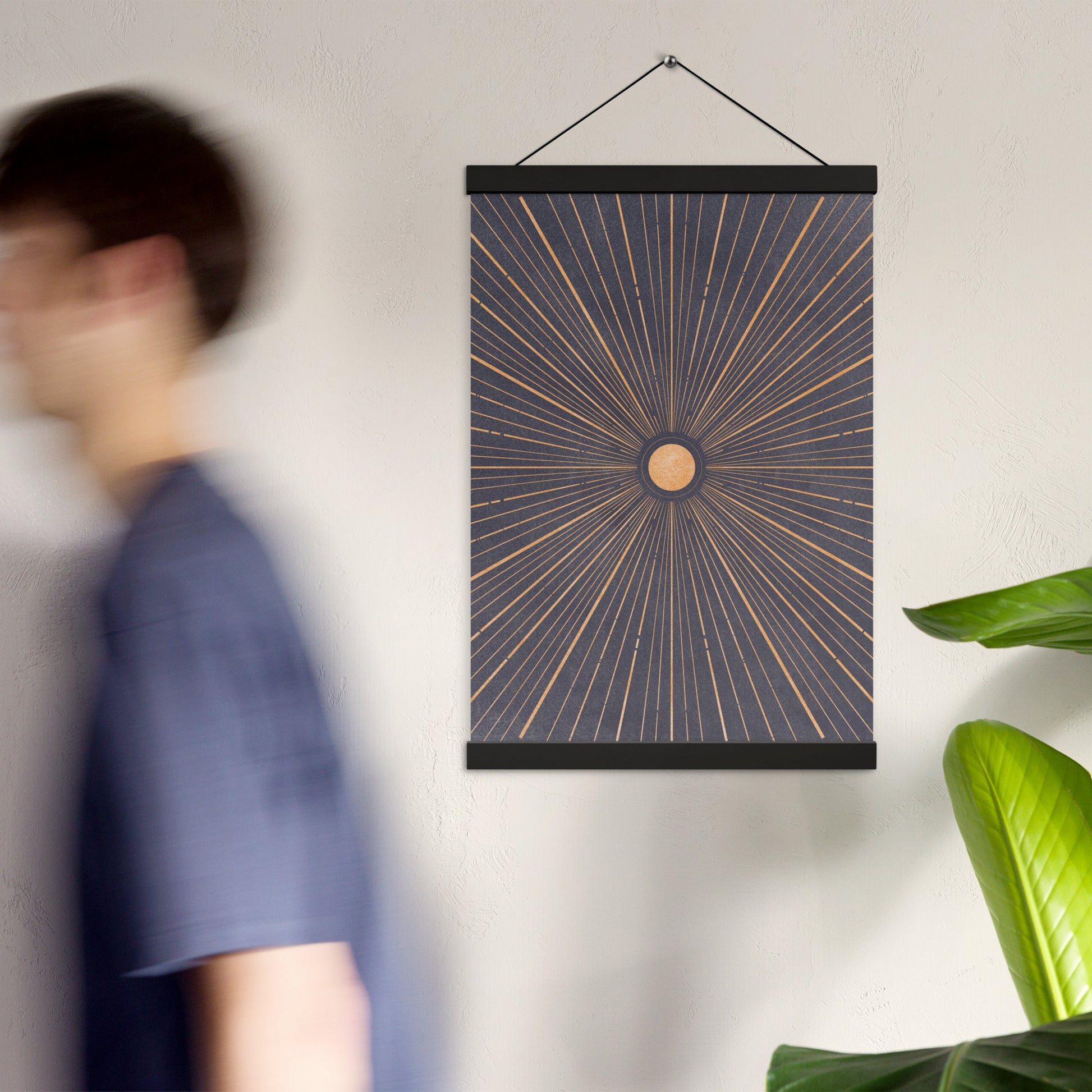 Póster con colgador Sol Naciente - Entropía Divina
