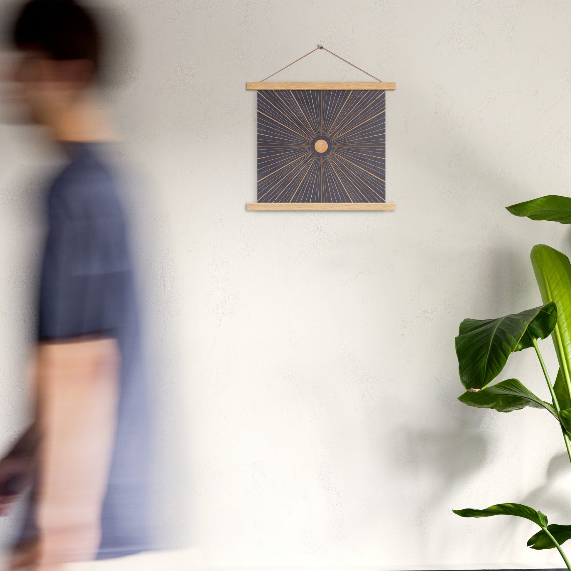 Póster con colgador Sol Naciente - Entropía Divina