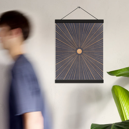 Póster con colgador Sol Naciente - Entropía Divina
