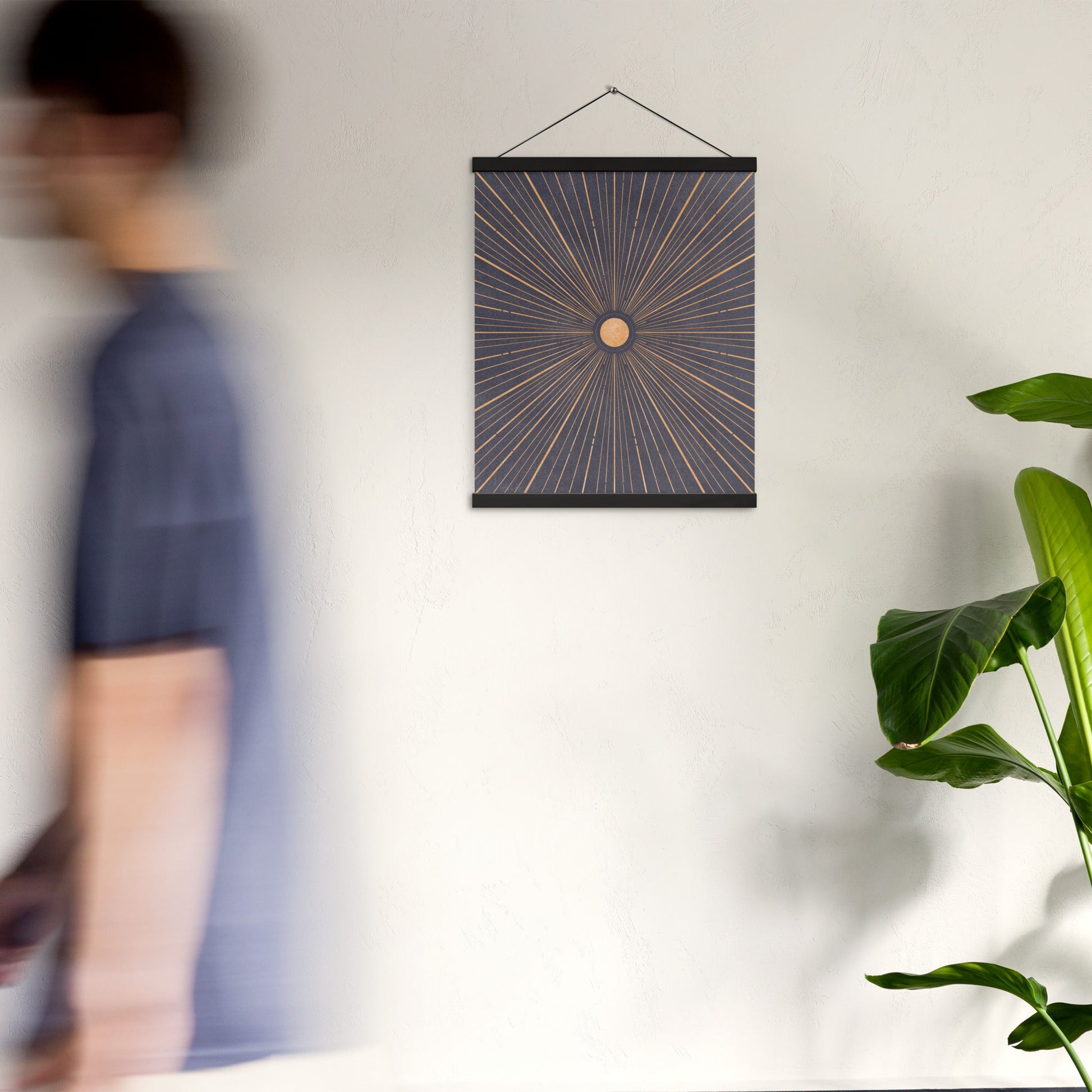 Póster con colgador Sol Naciente - Entropía Divina