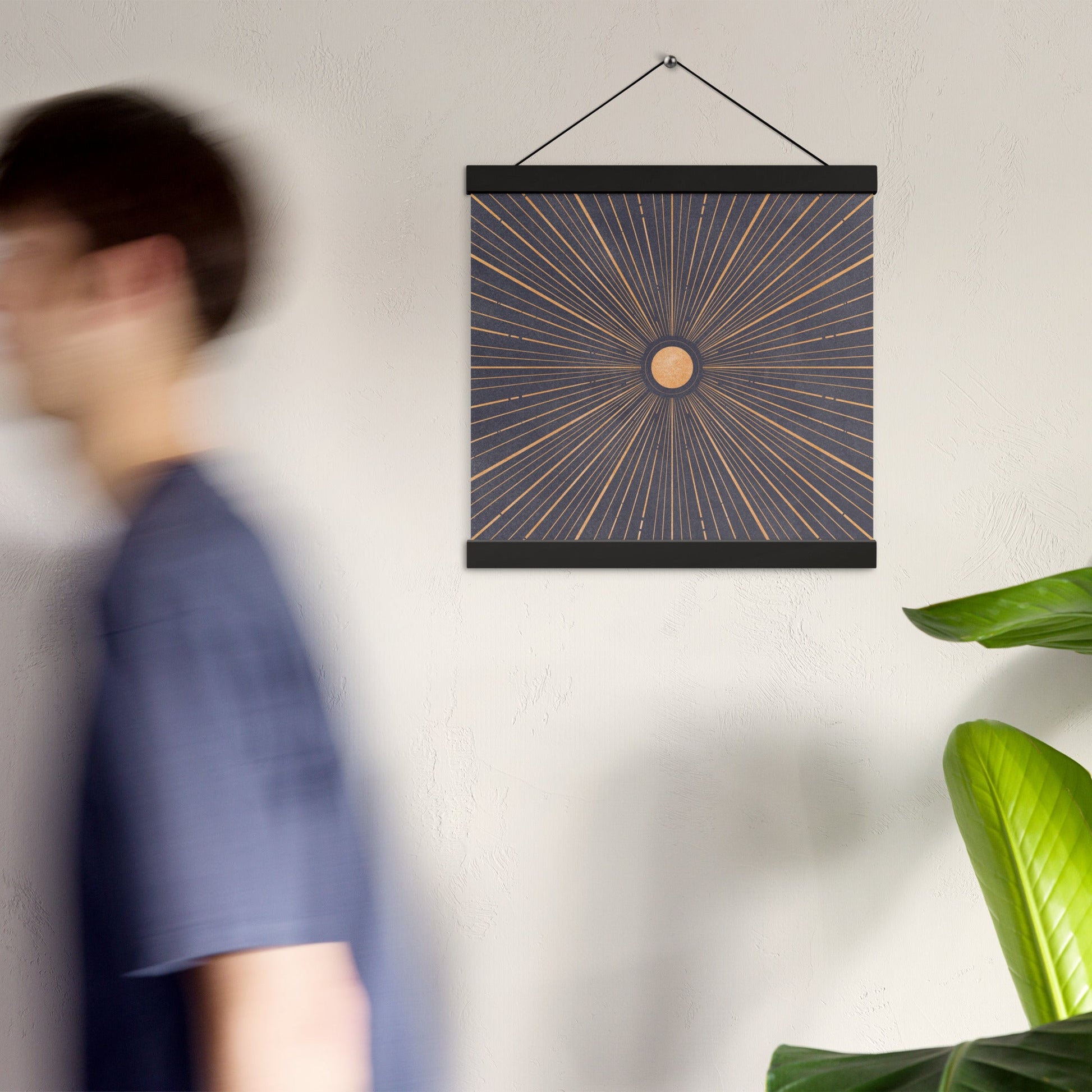 Póster con colgador Sol Naciente - Entropía Divina