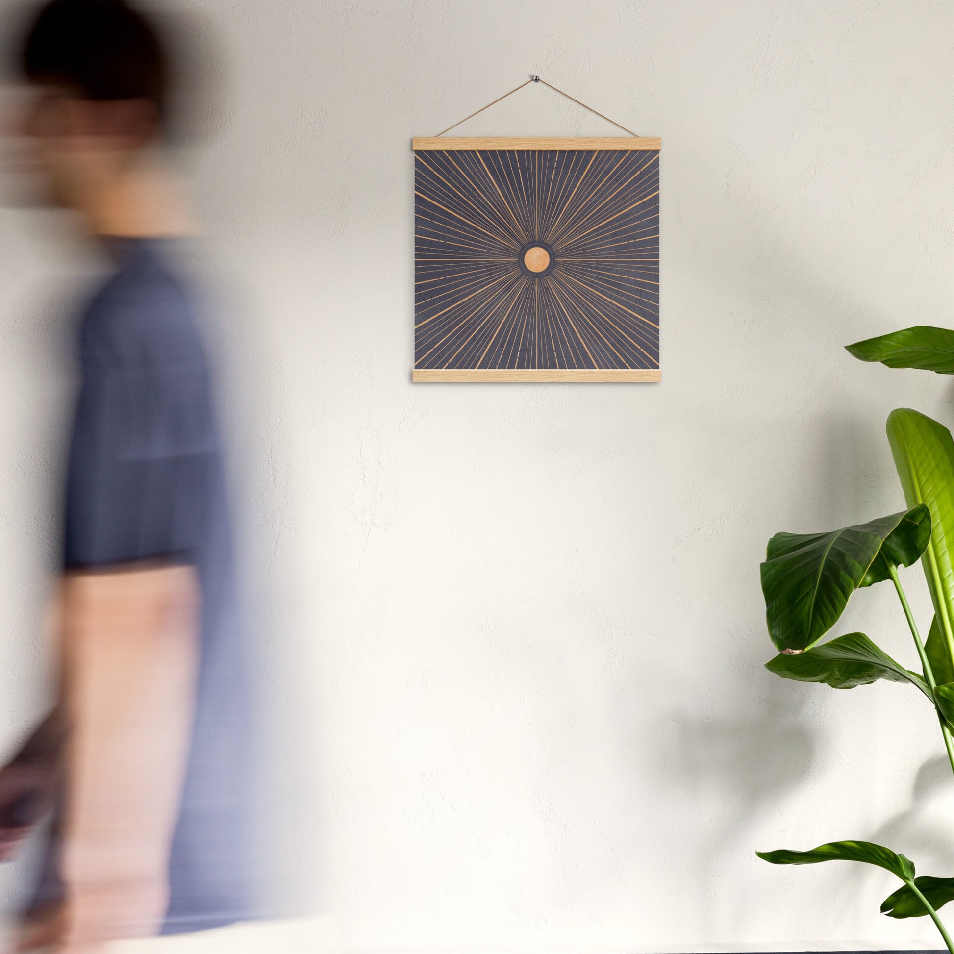 Póster con colgador Sol Naciente - Entropía Divina