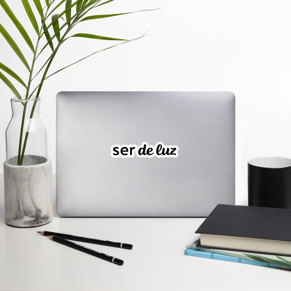 Ser de luz pegatinas antiburbujas - Entropía Divina